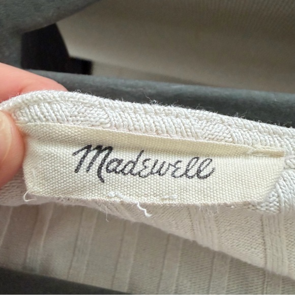 Madewell Cream Textured Sweater - Picture 3 of 4